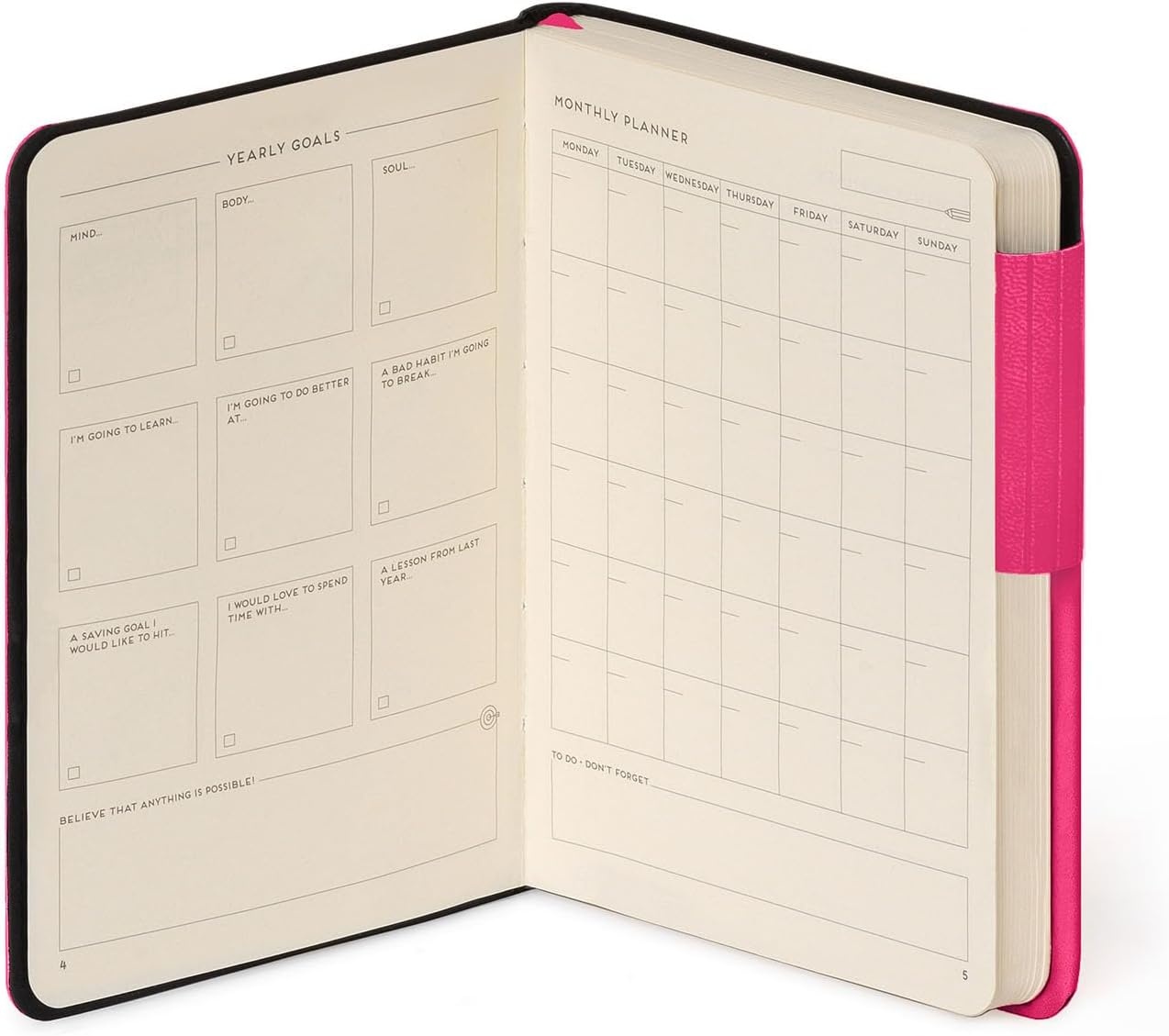 image:imageLEGAMI My Notebook 6 mm liniertes Notizbuch Raspberry Small FSCzertifiziertes Papier 192 Seiten Softcover elastischer Verschluss 95 x 135 cmRASPBERRY