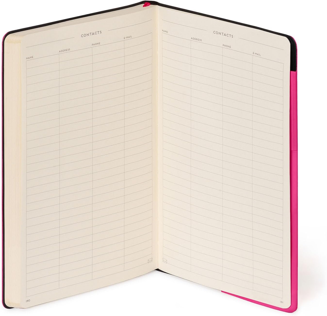 image:imageLEGAMI My Notebook 6 mm liniertes Notizbuch Raspberry Small FSCzertifiziertes Papier 192 Seiten Softcover elastischer Verschluss 95 x 135 cmRASPBERRY