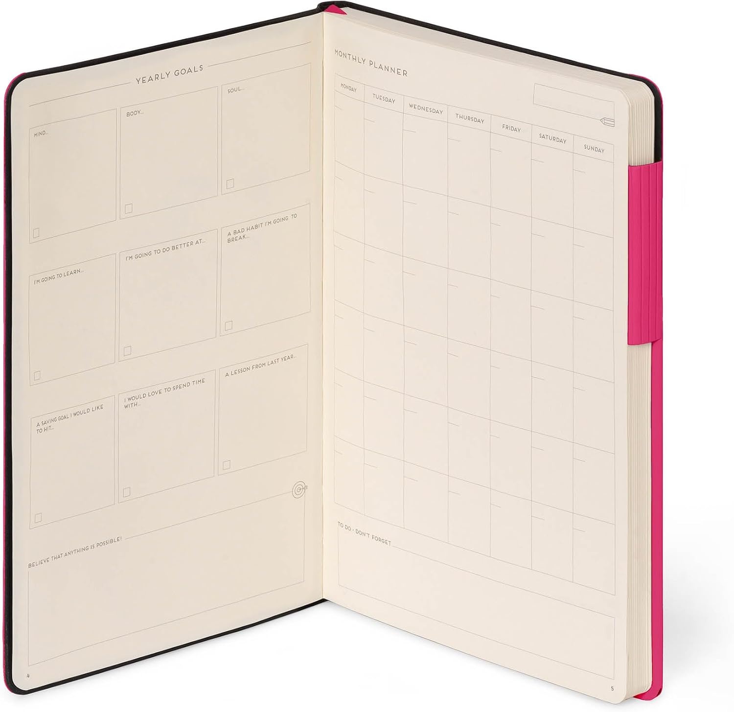 image:imageLEGAMI My Notebook 6 mm liniertes Notizbuch Raspberry Small FSCzertifiziertes Papier 192 Seiten Softcover elastischer Verschluss 95 x 135 cmRASPBERRY