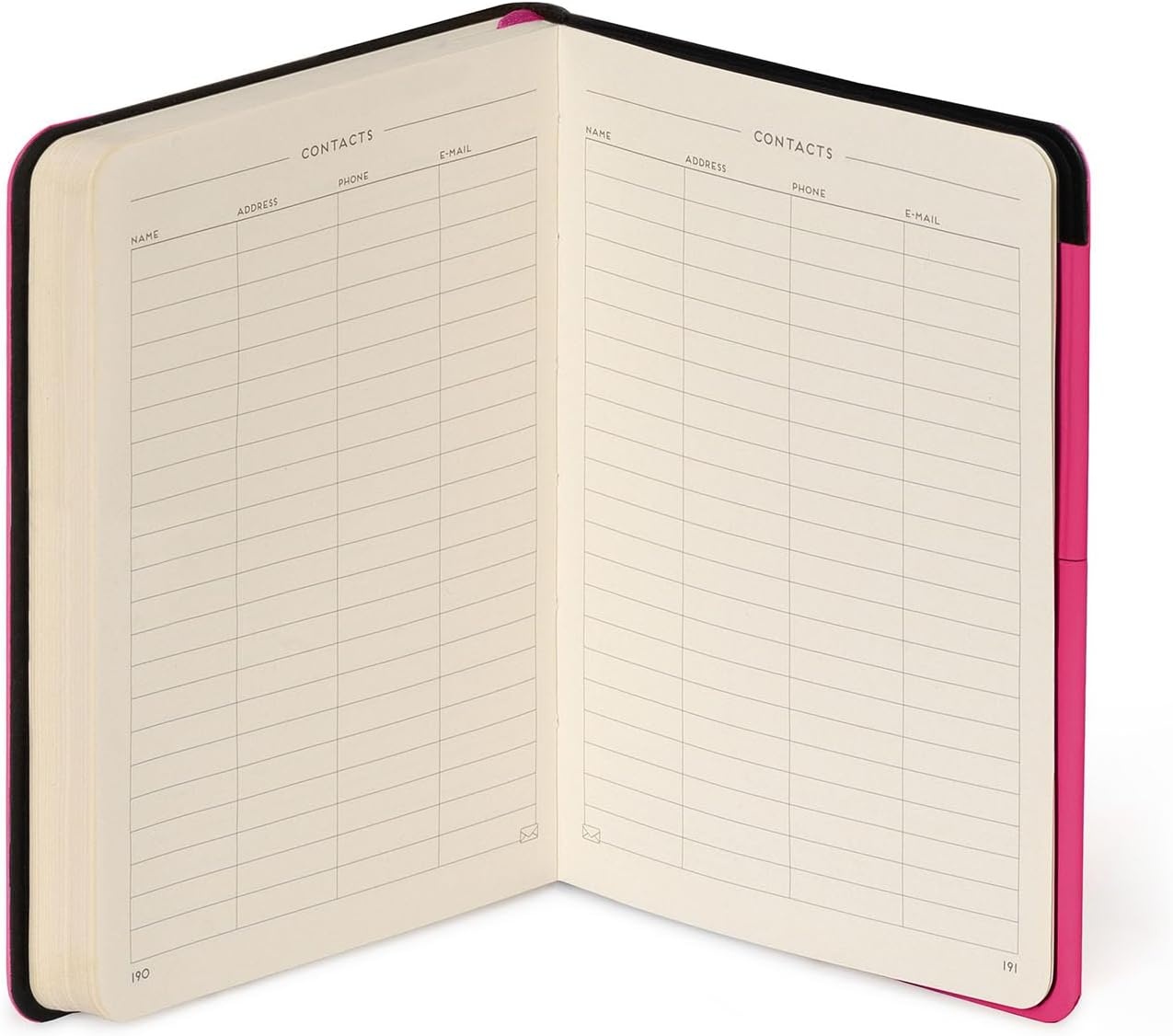 image:imageLEGAMI My Notebook 6 mm liniertes Notizbuch Raspberry Small FSCzertifiziertes Papier 192 Seiten Softcover elastischer Verschluss 95 x 135 cmRASPBERRY