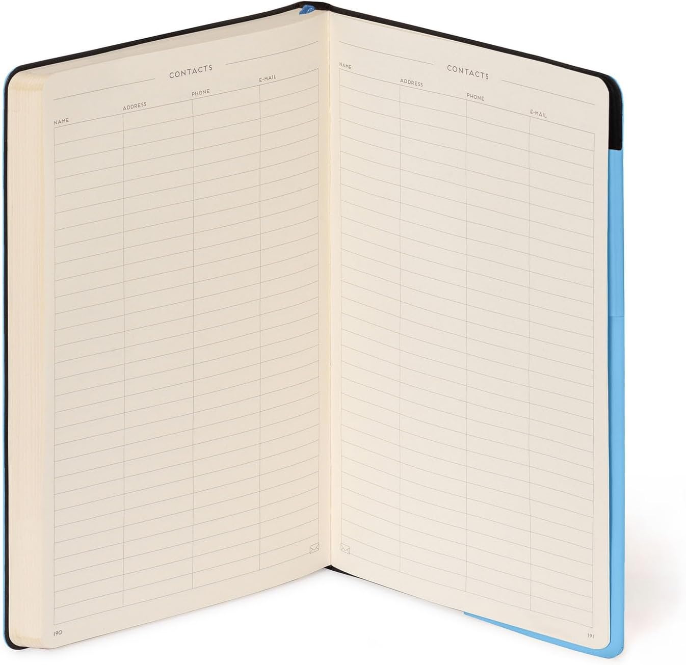 image:imageLEGAMI My Notebook 6 mm liniertes Notizbuch Raspberry Small FSCzertifiziertes Papier 192 Seiten Softcover elastischer Verschluss 95 x 135 cmRETRO BLUE