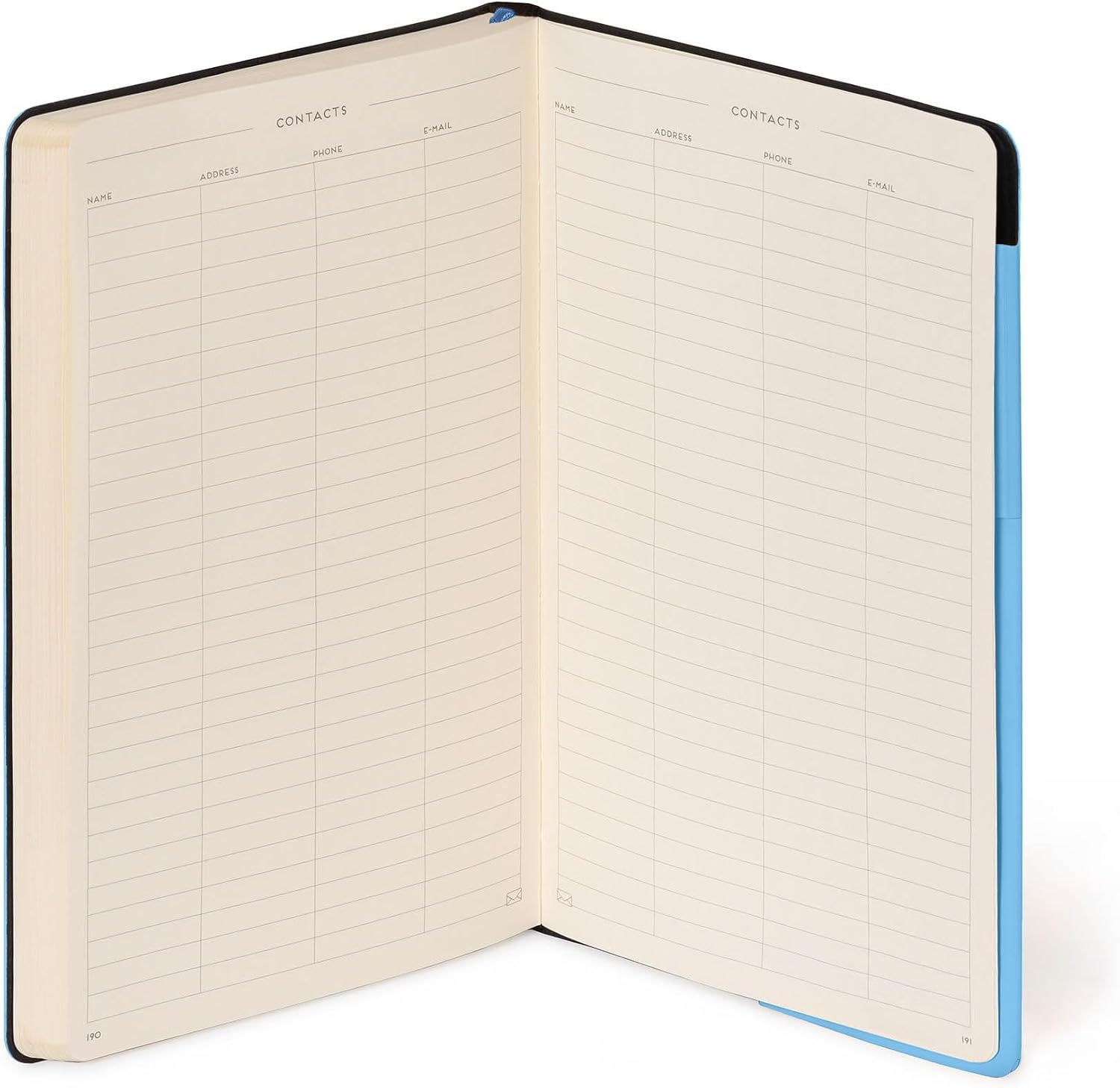 image:imageLEGAMI My Notebook 6 mm liniertes Notizbuch Raspberry Small FSCzertifiziertes Papier 192 Seiten Softcover elastischer Verschluss 95 x 135 cmRETRO BLUE