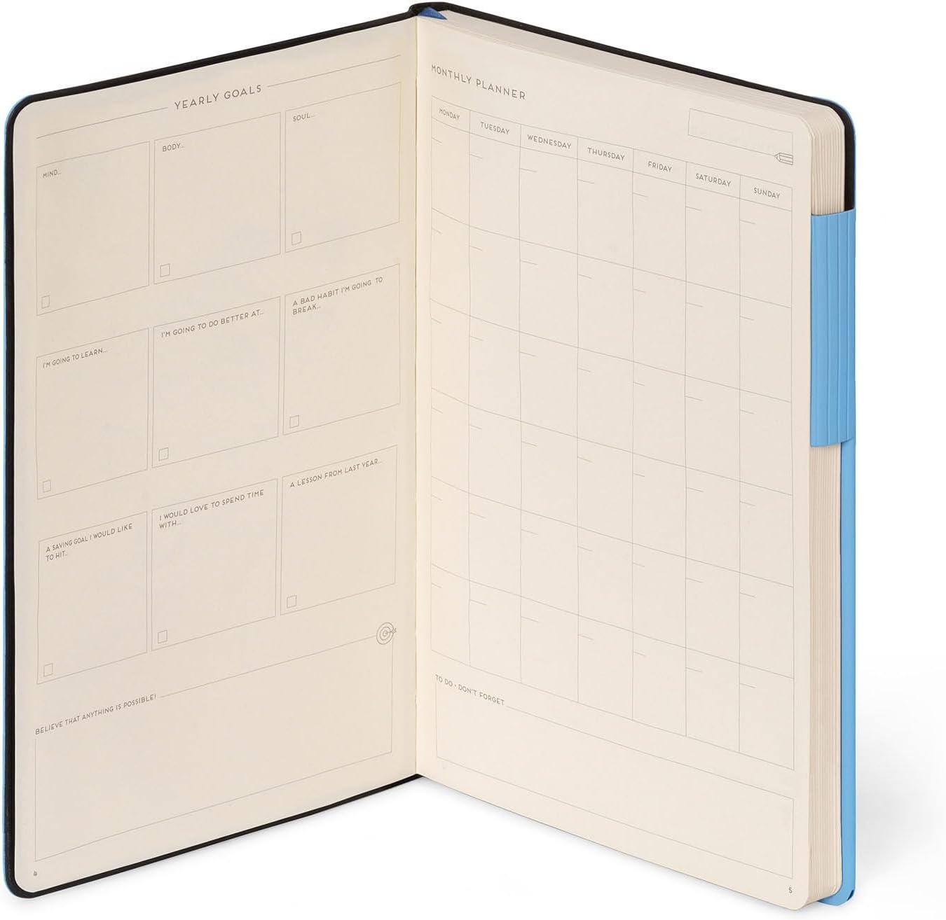 image:imageLEGAMI My Notebook 6 mm liniertes Notizbuch Raspberry Small FSCzertifiziertes Papier 192 Seiten Softcover elastischer Verschluss 95 x 135 cmRETRO BLUE