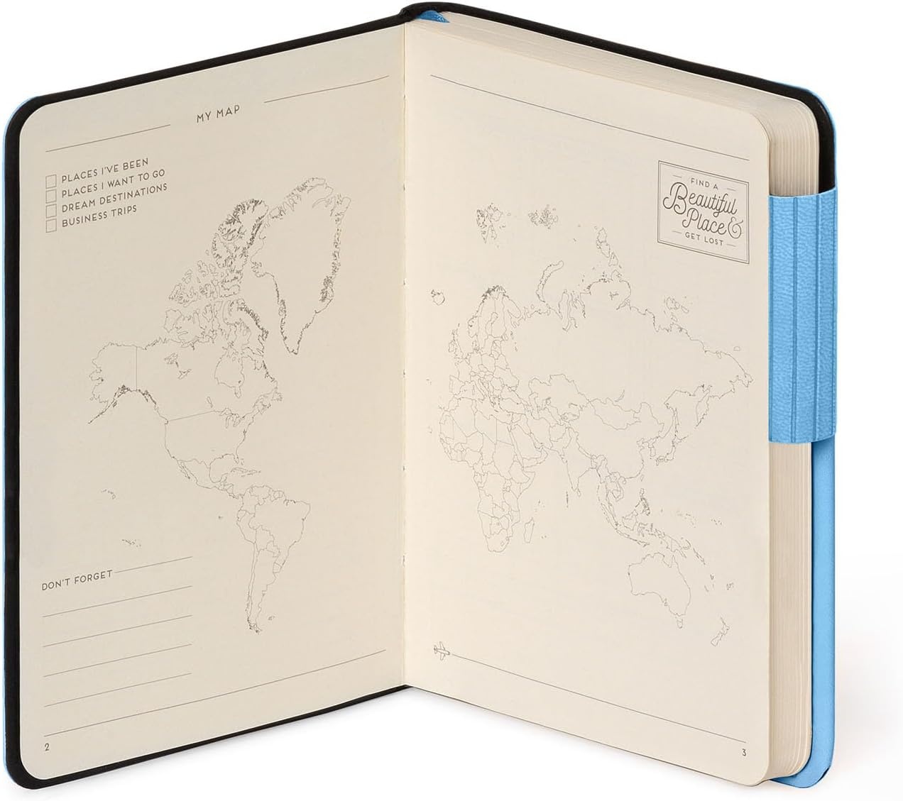 image:imageLEGAMI My Notebook 6 mm liniertes Notizbuch Raspberry Small FSCzertifiziertes Papier 192 Seiten Softcover elastischer Verschluss 95 x 135 cmRETRO BLUE