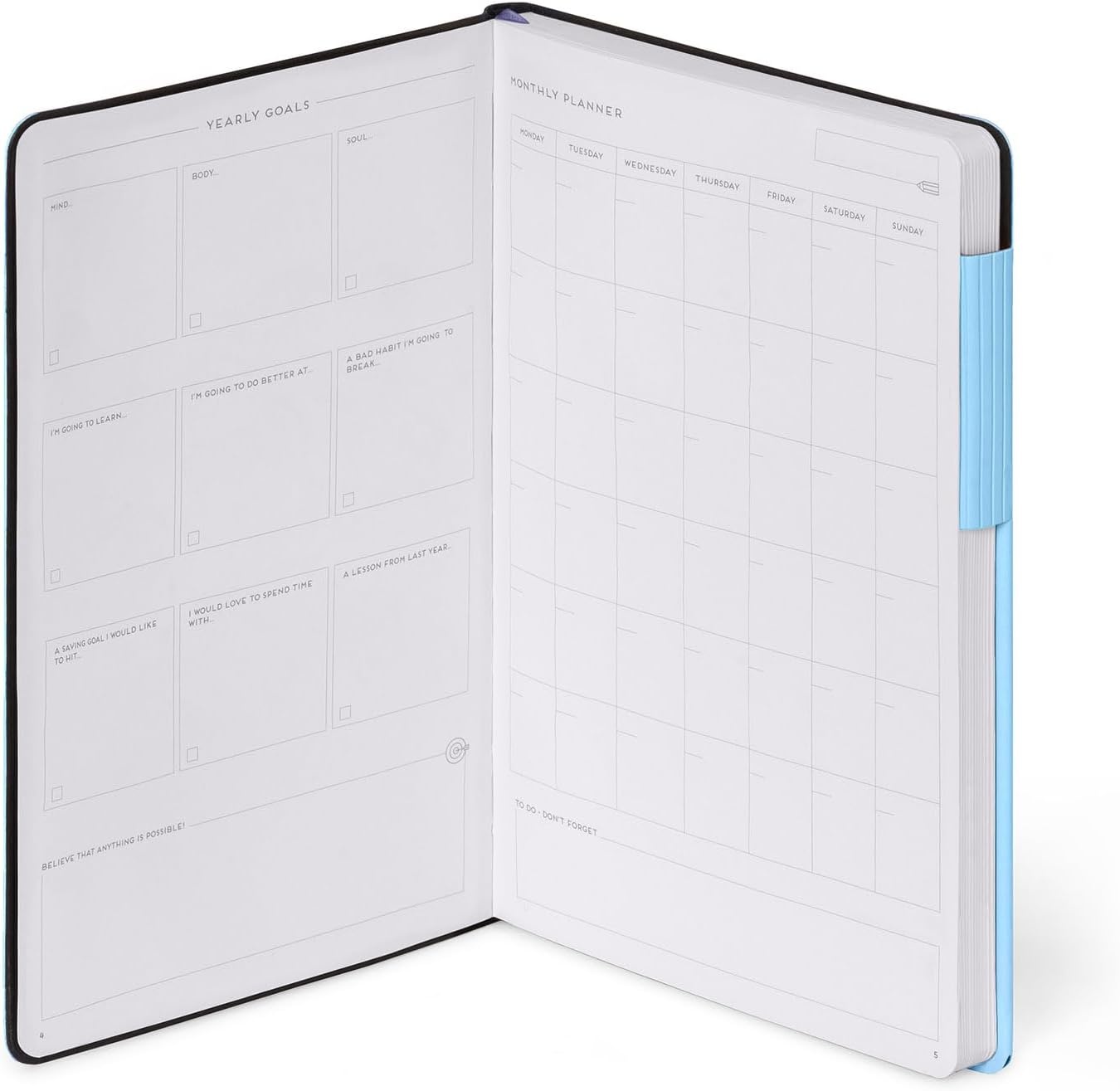 image:imageLEGAMI Notizbuch mit Punkten My Notebook Aura Special Edition Medium FSC zertifiziertes Papier 192 Seiten weicher Einband elastischer Verschluss doppeltes Lesezeichen 13 x 21 cmAURA