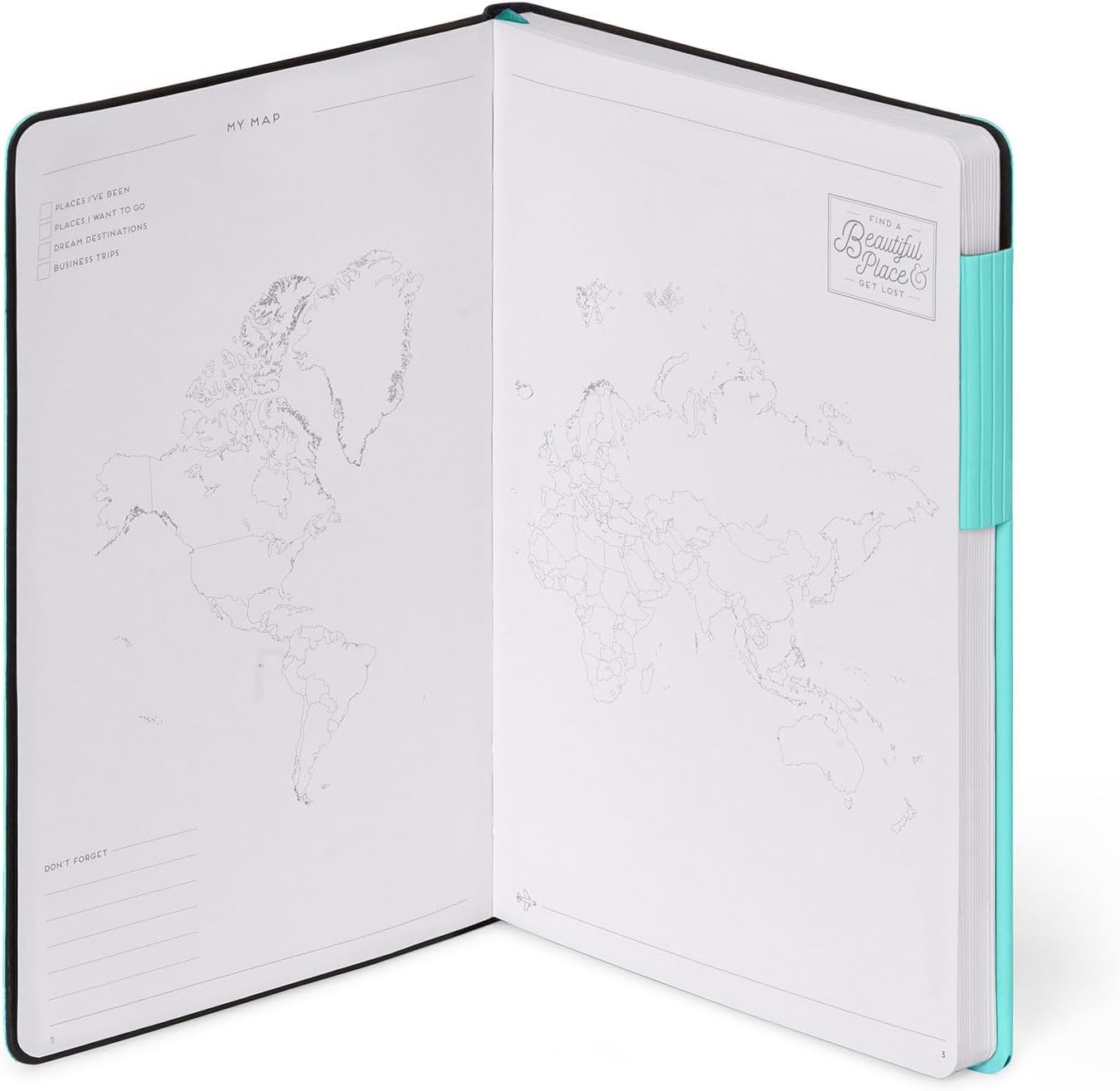 image:imageLEGAMI Notizbuch mit Punkten My Notebook Aura Special Edition Medium FSC zertifiziertes Papier 192 Seiten weicher Einband elastischer Verschluss doppeltes Lesezeichen 13 x 21 cmAQUATIC AWE