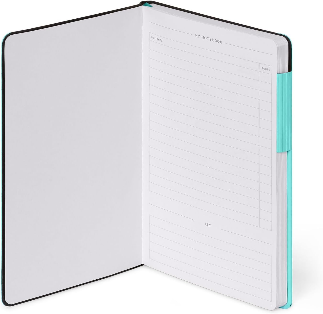 image:imageLEGAMI Notizbuch mit Punkten My Notebook Aura Special Edition Medium FSC zertifiziertes Papier 192 Seiten weicher Einband elastischer Verschluss doppeltes Lesezeichen 13 x 21 cmAQUATIC AWE