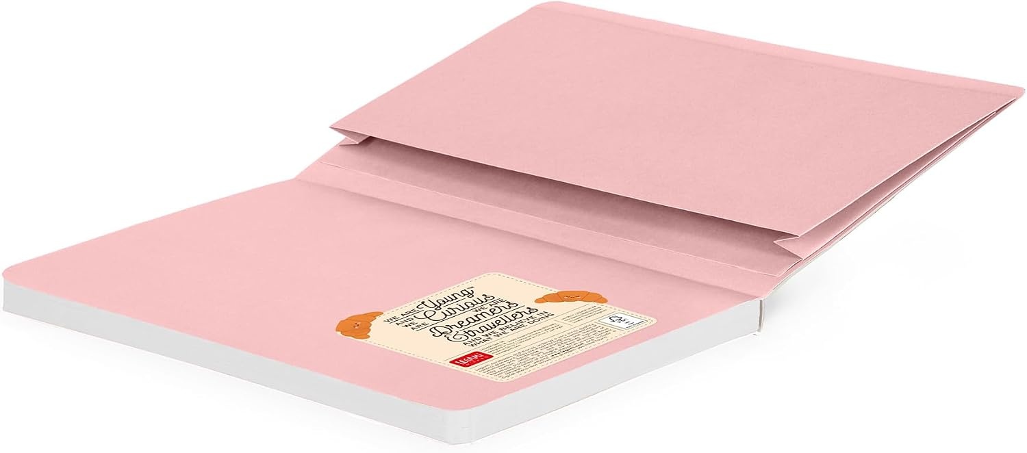 image:imageLEGAMI Notizbuch mit linierten Medium Moth FSCzertifiziertes Papier 13x21 cmBeige
