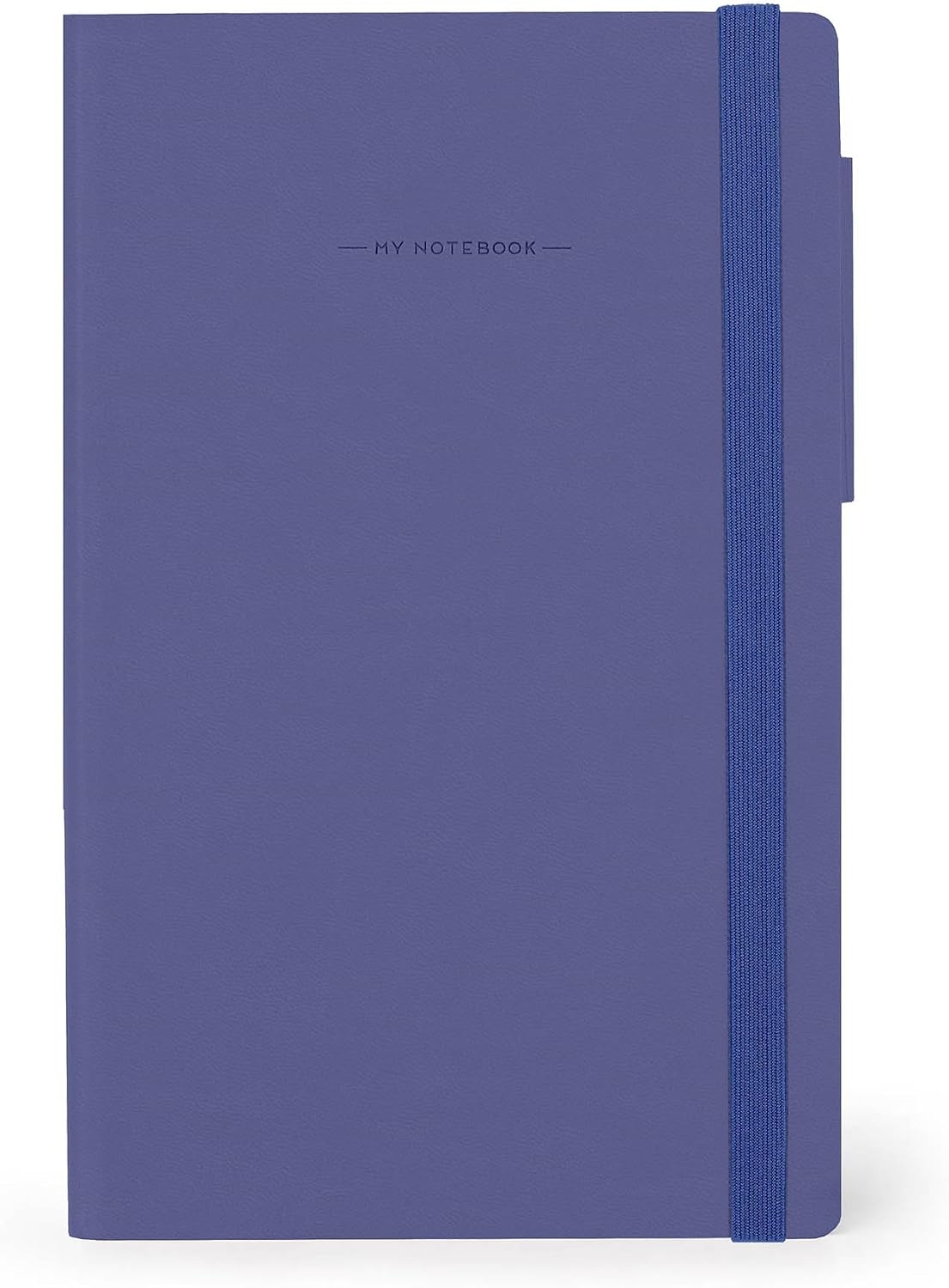 image:imageLEGAMI Weies Papier Notizbuch My Notebook Deep Graphite Large FSCzertifiziertes Papier 192 Seiten weicher Einband elastischer Verschluss 17 x 24 cmFUTURE DUSK