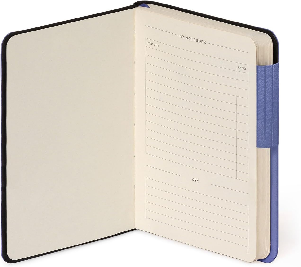 image:imageLEGAMI Weies Papier Notizbuch My Notebook Deep Graphite Large FSCzertifiziertes Papier 192 Seiten weicher Einband elastischer Verschluss 17 x 24 cmFUTURE DUSK