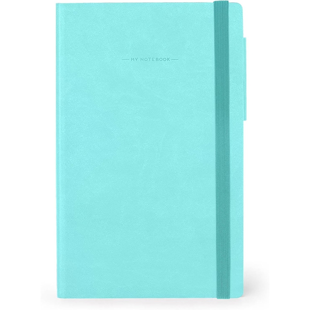 image:imageLEGAMI Notizbuch mit Punkten My Notebook Aura Special Edition Medium FSC zertifiziertes Papier 192 Seiten weicher Einband elastischer Verschluss doppeltes Lesezeichen 13 x 21 cmAQUATIC AWE