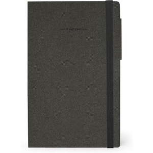 LEGAMI – Notizbuch mit Punkten My Notebook, Aura, Special Edition, Medium, FSC zertifiziertes Papier, 192 Seiten, weicher Einband, elastischer Verschluss, doppeltes Lesezeichen, 13 x 21 cm(DEEP GRAPHITE)