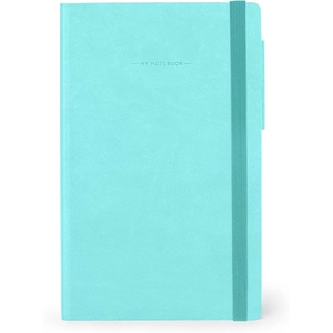 LEGAMI – Notizbuch mit Punkten My Notebook, Aura, Special Edition, Medium, FSC zertifiziertes Papier, 192 Seiten, weicher Einband, elastischer Verschluss, doppeltes Lesezeichen, 13 x 21 cm(AQUATIC AWE)