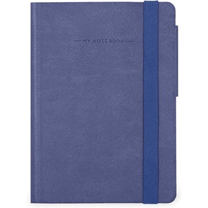 LEGAMI – Weißes Papier Notizbuch My Notebook, Deep Graphite, Large, FSC-zertifiziertes Papier, 192 Seiten, weicher Einband, elastischer Verschluss, 17 x 24 cm(FUTURE DUSK)