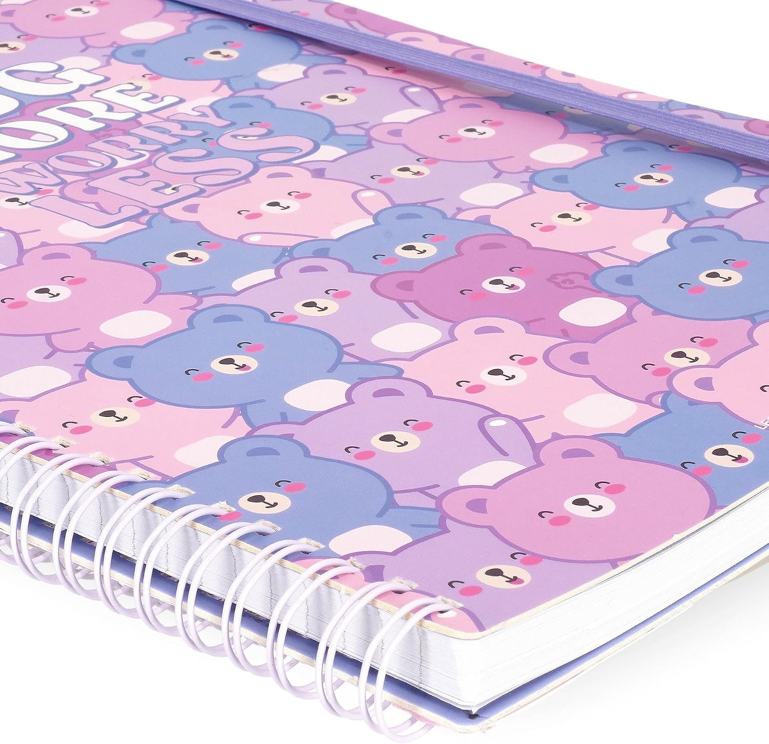 image:imageLEGAMI Spiralheft mit 7 mm Lineatur Teddy Bear A4 Format Maxi FSC zertifiziertes Papier Enthlt 1 Blatt Aufkleber 160 Seiten Elastischer Verschluss 21 x 29 cmTEDDY BEAR