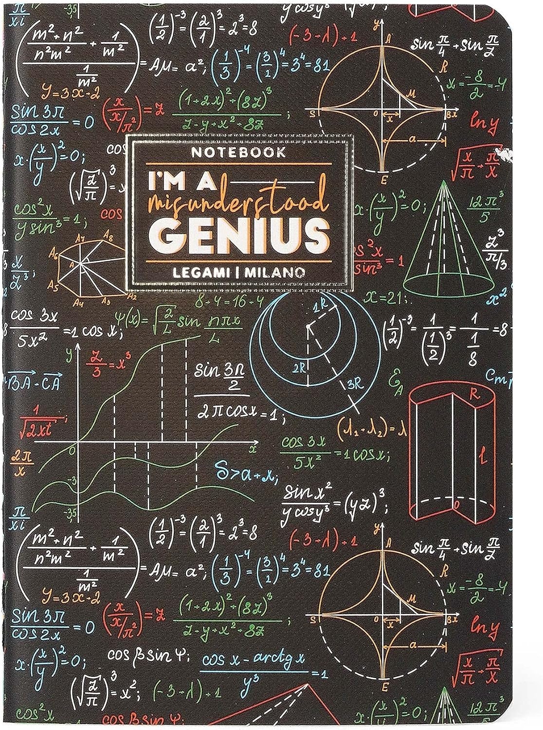 image:imageLegami Blatt B5 Notizbuch liniert mehrfarbig Travel 185 x 248 cmGENIUS