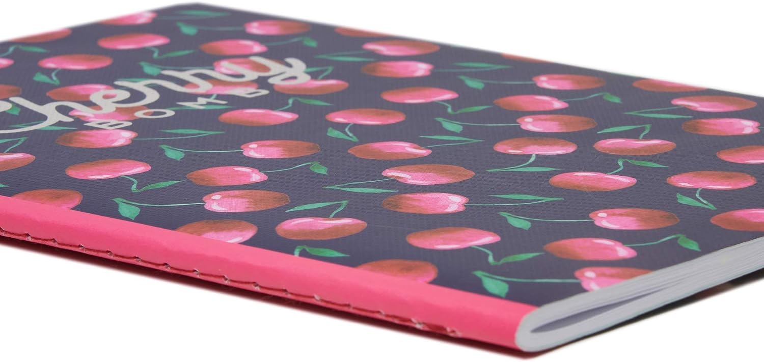 image:imageLegami Blatt B5 Notizbuch liniert mehrfarbig Travel 185 x 248 cmMehrfarbig Cherry Bomb