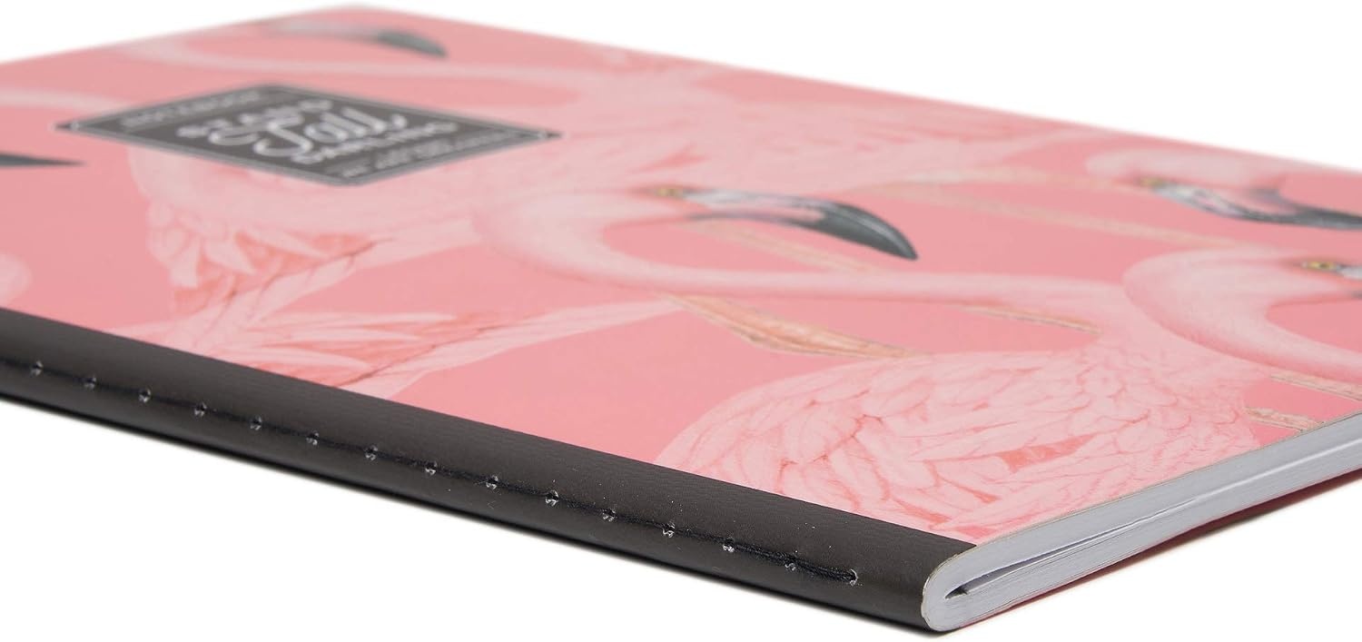 image:imageLegami Blatt B5 Notizbuch liniert mehrfarbig Travel 185 x 248 cmMehrfarbig Flamingo