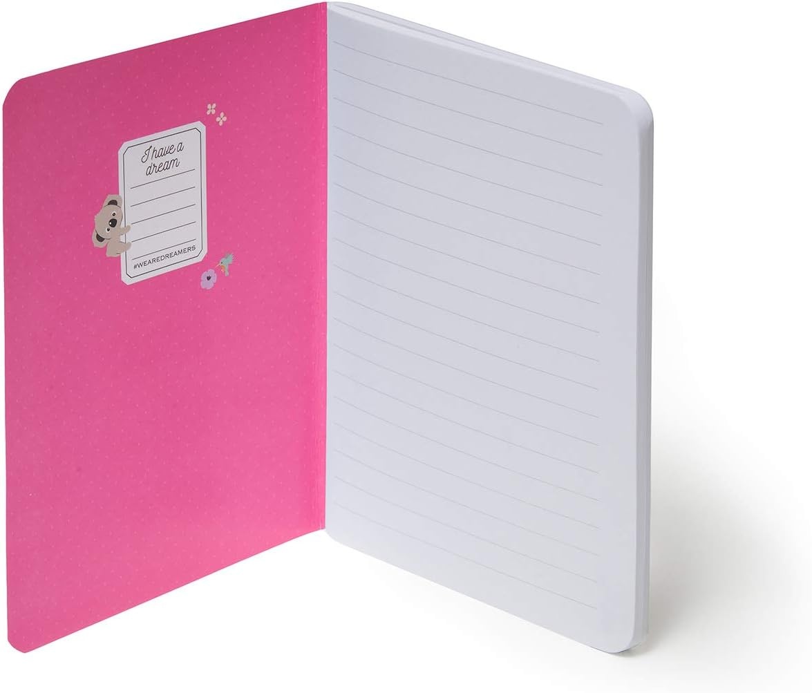 image:imageLegami Blatt B5 Notizbuch liniert mehrfarbig Travel 185 x 248 cmMehrfarbig Koality Hugs