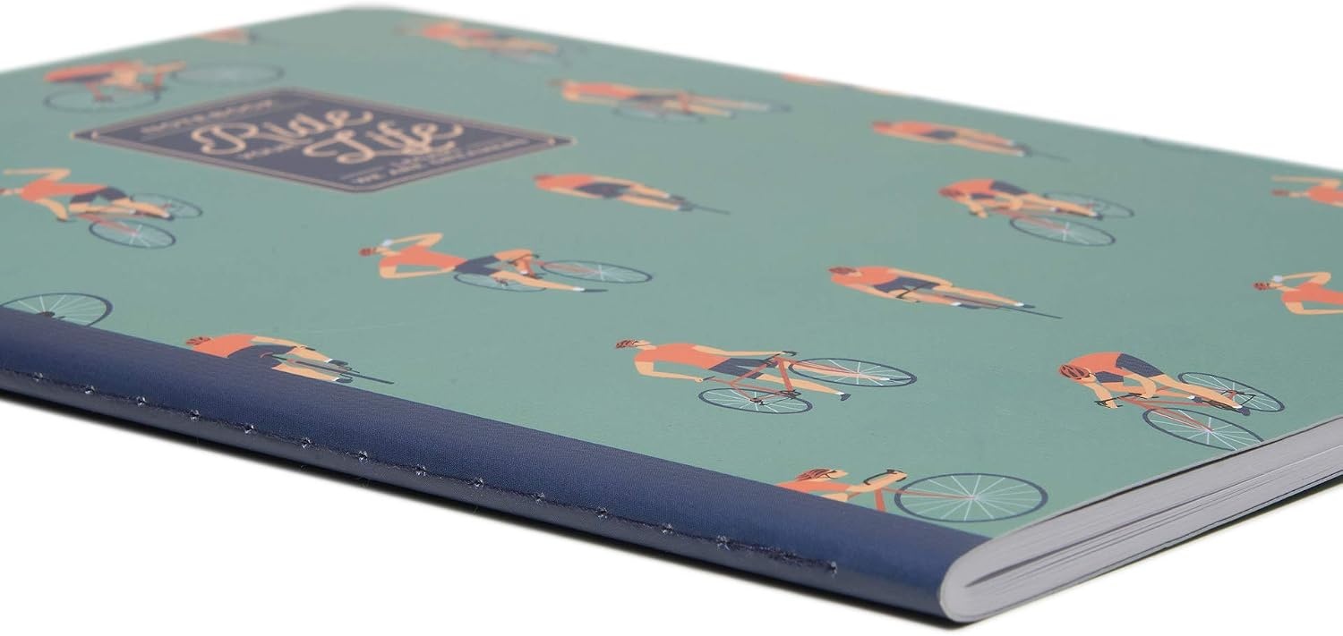 image:imageLegami Blatt B5 Notizbuch liniert mehrfarbig Travel 185 x 248 cmMulticolore Bike Lover