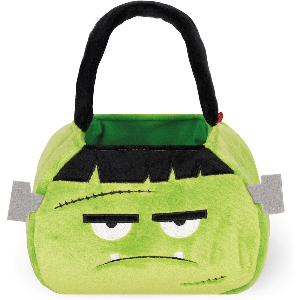 image:imageLegami  HalloweenTasche fr Sigkeiten oder Streiche Bonbontte Candy Bag aus weichem faltbarem Stoff mit Henkel 20 x 35 x 3 cmFRANKENSTEIN