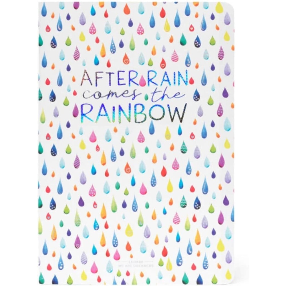 image:imageLegami Blatt B5 Notizbuch liniert mehrfarbig Travel 185 x 248 cmAfter Rain