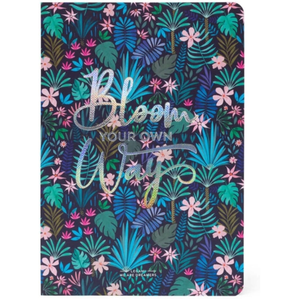 image:imageLegami Blatt B5 Notizbuch liniert mehrfarbig Travel 185 x 248 cmFlora