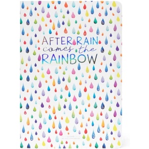 Legami Blatt B5 Notizbuch, liniert, mehrfarbig (Travel), 18,5 x 24,8 cm(After Rain)