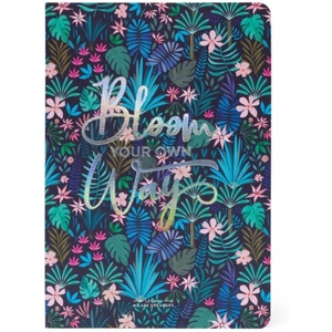 Legami Blatt B5 Notizbuch, liniert, mehrfarbig (Travel), 18,5 x 24,8 cm(Flora)