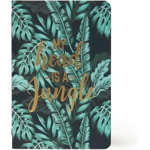 Legami Blatt B5 Notizbuch, liniert, mehrfarbig (Travel), 18,5 x 24,8 cm(Grün (Jungle))